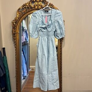 Rosedress sky blue tie dress new
